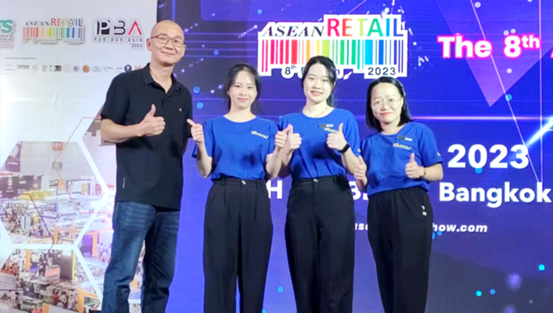 新闻动态｜韦尔讯智能条码识别设备亮相2023泰国曼谷东盟零售展 ASEAN Retail