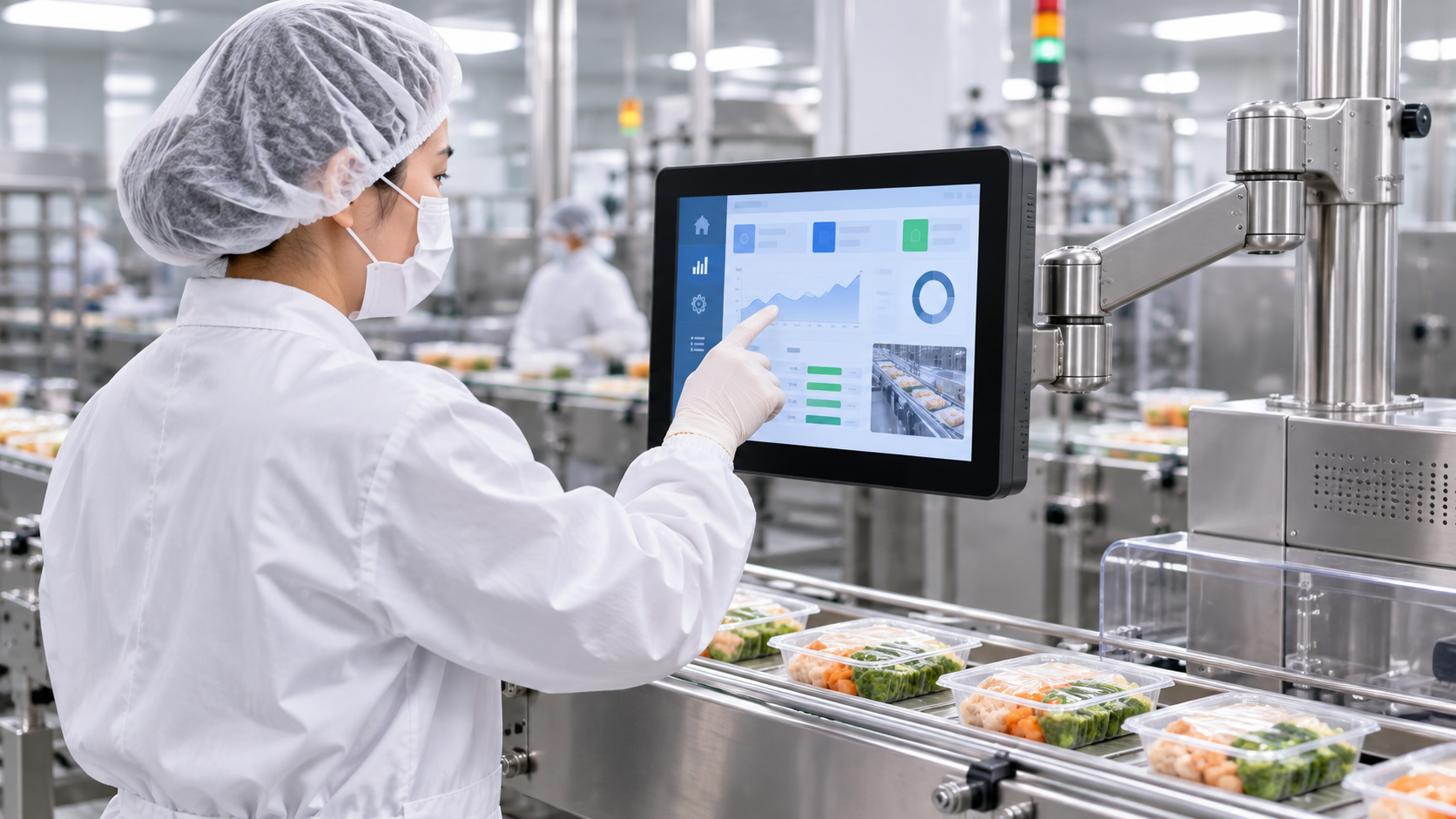 食品加工车间为什么需要防护型工控终端?韦尔讯IP67工控机的5个部署要点 食品加工车间为什么需要防护型工控终端?韦尔讯IP67工控机的5个部署要点